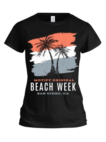 Motiff Palm Tree Tee