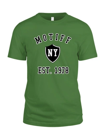 Motiff Leaf Green 78 Tee