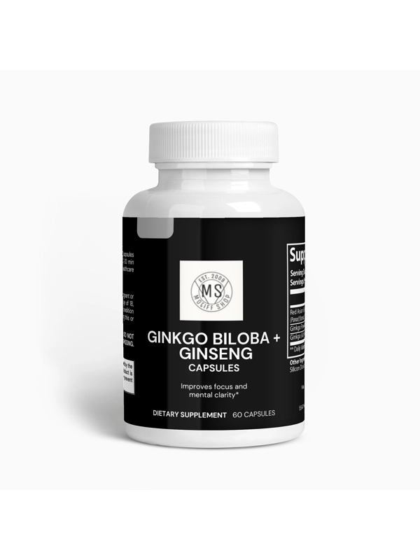 Motiff Shop - Ginkgo Biloba + Ginseng