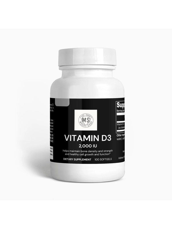 Motiff Shop - Vitamin D3 2,000 IU