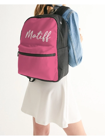 Motiff Shop Small Canvas Backpack
