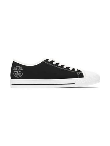Women's Low Top Sneakers - Black