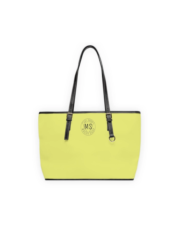 Motiff Leather Shoulder Bag - Fresh Lemonade