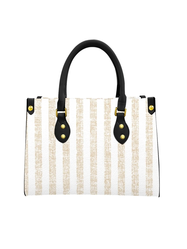 Motiff Women's Tote Bag - White Stripe