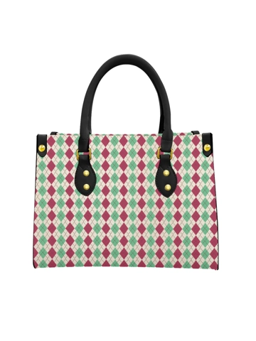 Motiff Women's Tote Bag - Pink/Green