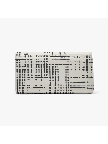 Motiff Foldable Wallet - White/Black