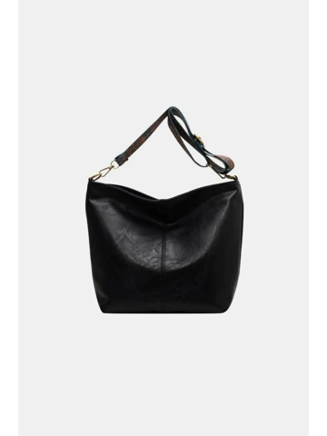 Zenana Retro Pattern Vegan Leather Crossbody Bag