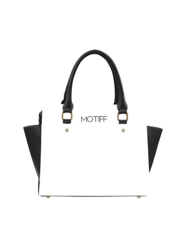 Motiff Classic Shoulder Handbag - White