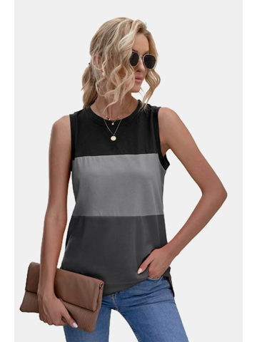Color Block Tank Top