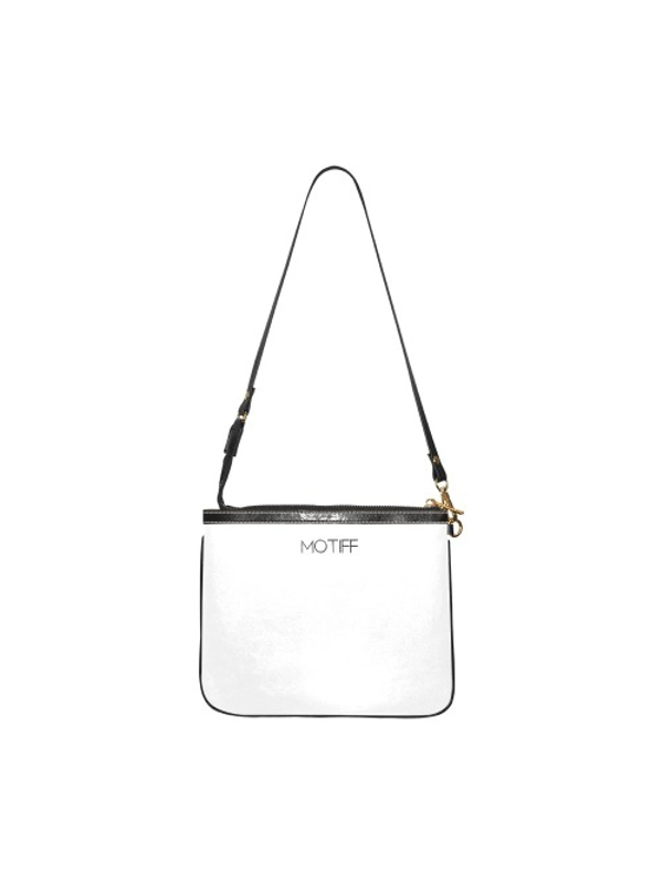 Motiff Small Shoulder Bag - White