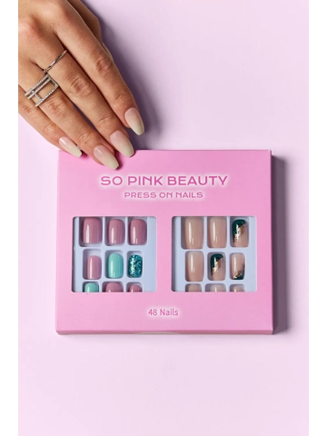 SO PINK BEAUTY Press On Nails 2 Packs