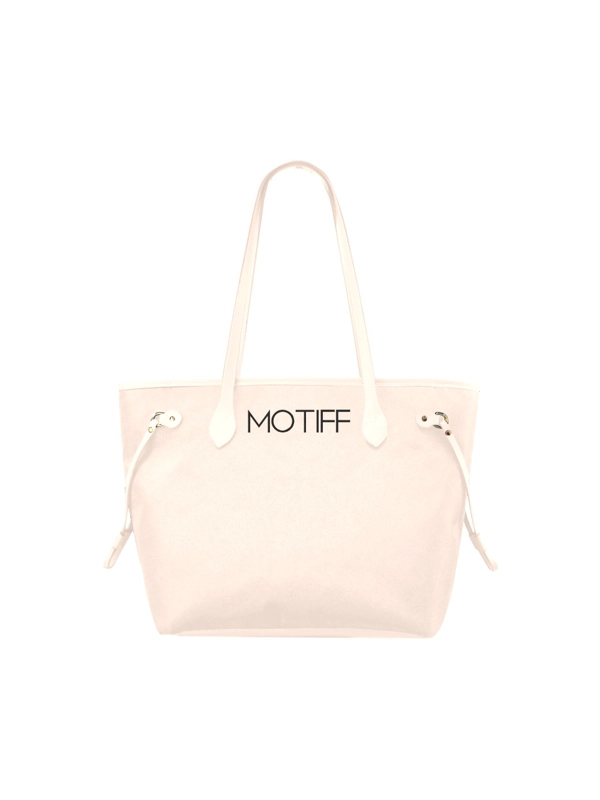 Motiff Clover Canvas Tote Bag - Pink