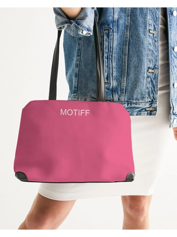 Motiff Shop Shoulder Bag - Pink