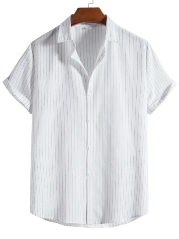Men's Fashion Casual Striped Shirt