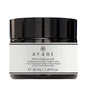 Avant Skincare Deluxe Hyaluronic Acid Vivifying Face & Eye Night Cream 50ml
