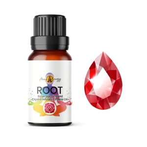Root Chakra Oil With Red Jasper Crystals 10ml