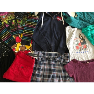 10 pc Y2K Womens Clothing Mix Reselling Bundle Lot Bulk Re..