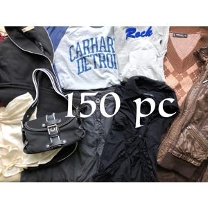 150 pc Y2K Vintage Clothing Lot Wholesale Bundle Box