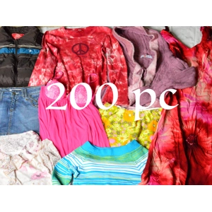 200 pc Y2K Vintage Clothing Lot Wholesale Bundle Box