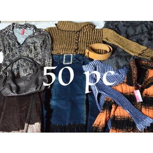 50 pc Y2K Vintage Clothing Lot Wholesale Bundle Box