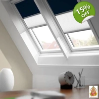 VELUX DFD dvostruko 2 u 1 sjenilo za zamračenje i zasjenje..