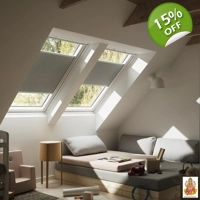 VELUX FHC energetsko plisirano sjenilo za zamračenje