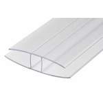 H-profil 6 mm/200 cm za lexa..