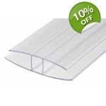 H-profil 6 mm/200 cm za lexa..