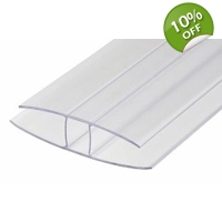 H-profil 16 mm/100 cm za lexan ploče