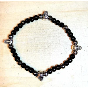 Black Onyx Skulls