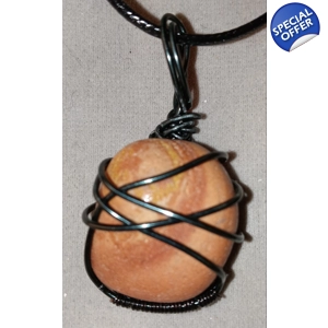 Orange Adventurine Aura Pendant