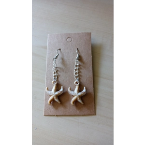 Shell Starfish Earrings