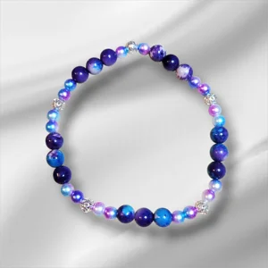 Purple & Blue Rainstones