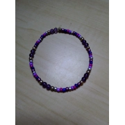 Pretty in Purple Seed Bead Bracelet
