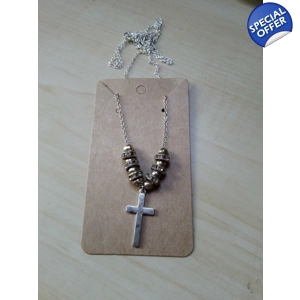 Silver Cross Necklace