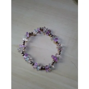 Colored Quartz Chips Bracelets & Earrings