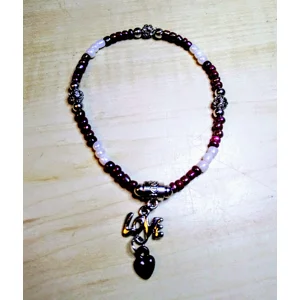 Love Charm Stretch Bracelet