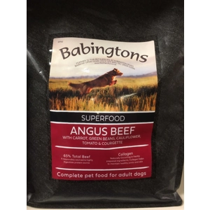 12kg Beef Superfood 65% protein with botanicals