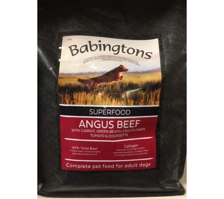 12kg Beef Superfood 65% protein with botanicals