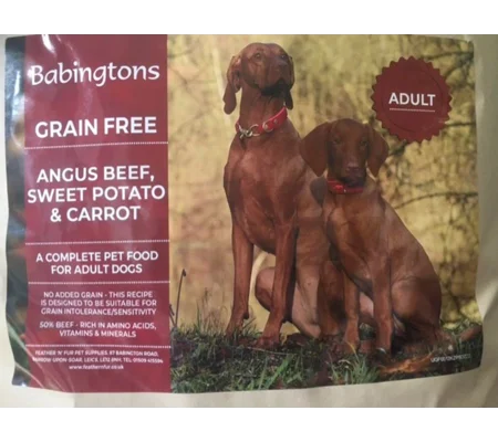 Angus Beef Sweet Potato & Carrot 12kg