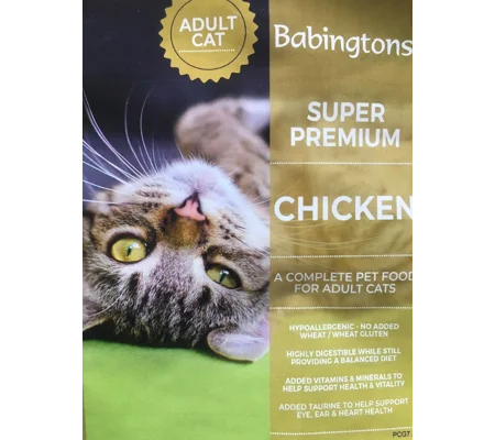 Choice Chicken dry cat food 6kg