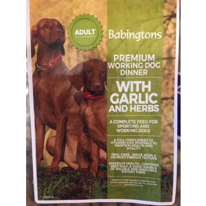 15kg Garlic & Herb working dog