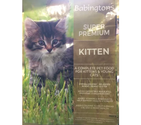 6kg Premium Dry Kitten Food , Chicken with fish & rice