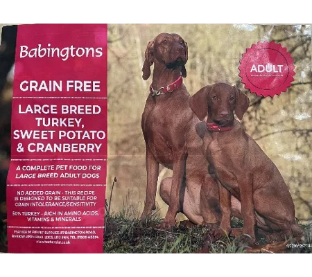 6kg Turkey Sweet Potato & Cranberry Large Breed