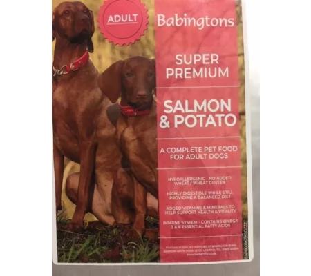 12kg Salmon & Potato