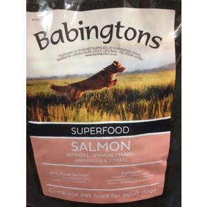 12kg Salmon Superfood, 65% meat with botanicals