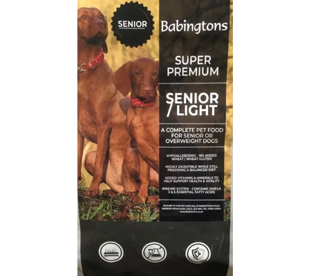 12kg Senior/Light Dog Kibble