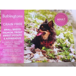 Salmon/Trout & Sweet Potato with Asparagus, Small Breed Grain Free, 6kg