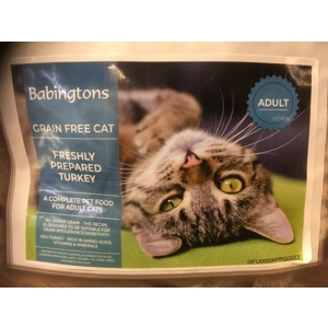 Grain Free Turkey Kibble for Cats 7.5kg