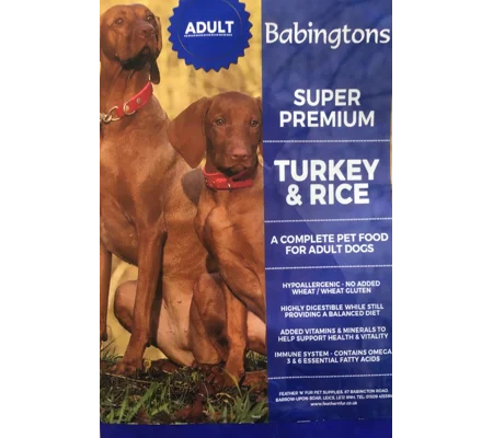12kg Turkey & Rice